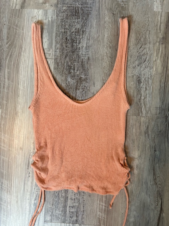 Project Social T Tops - Urban Outfitters Ribbed Tank Top Peach Size M GUC